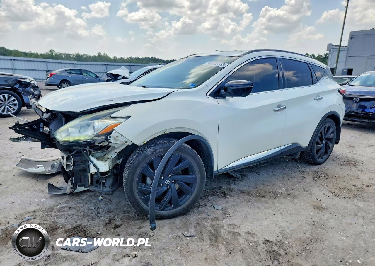 2017 Nissan Murano Platinum VIN:5N1AZ2MH9HN147644 - 1