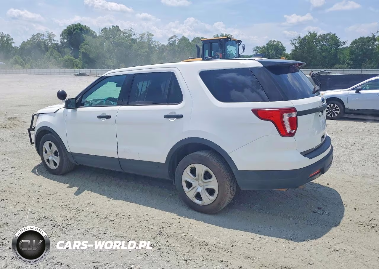 2019 Ford Explorer Police Interceptor VIN:1FM5K8AR8KGA62392 - 2