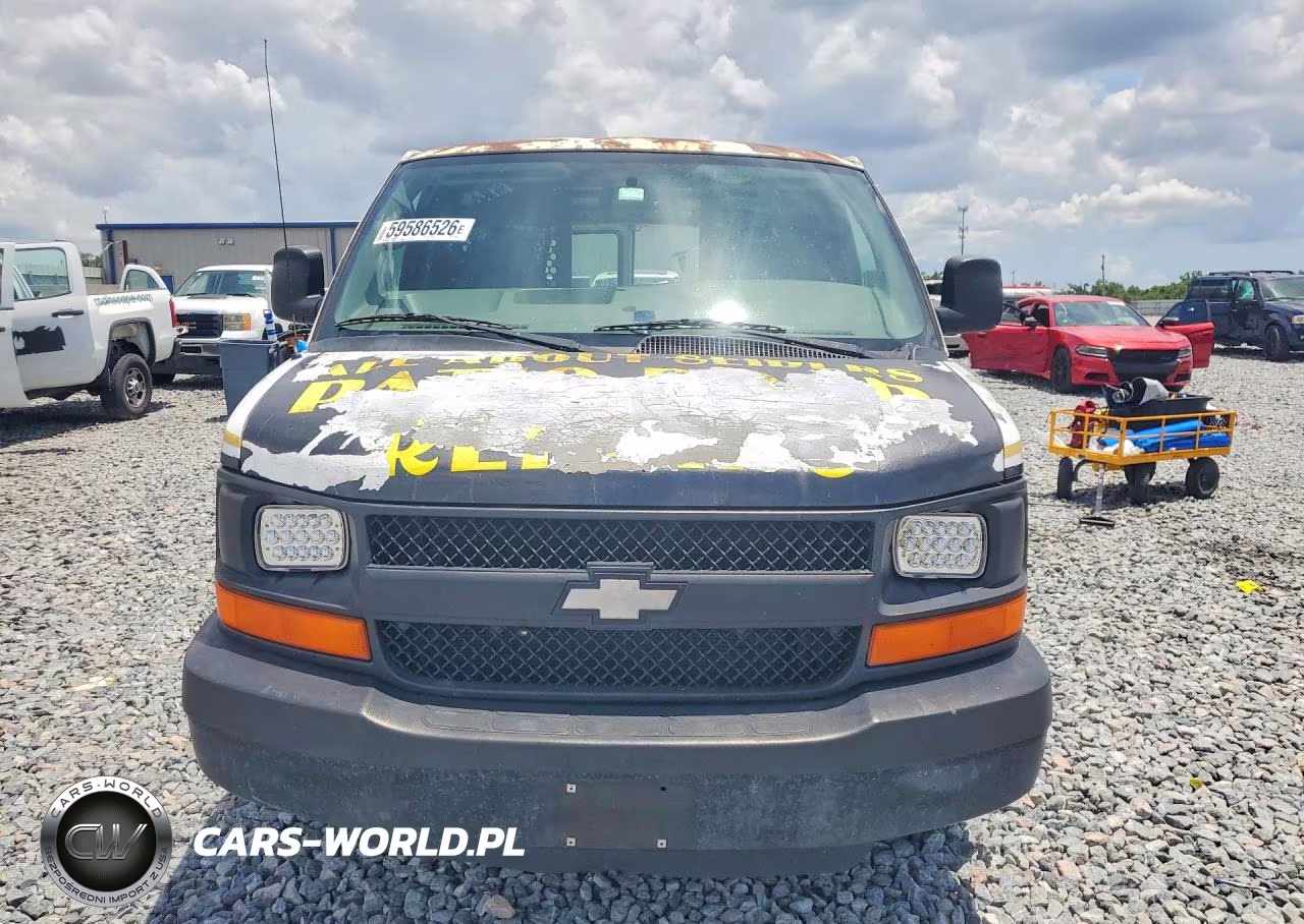 2008 Chevrolet Express G1500 VIN:1GCFG15XX81226876 - 5