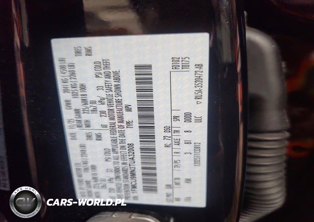 2026 Ford Escape St Line VIN:1FMCU9MN3TUA32008 - 13
