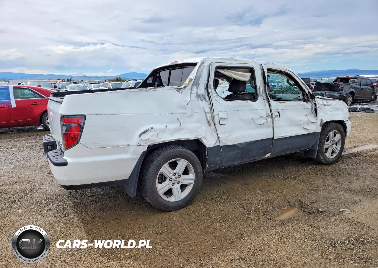 2013 Honda Ridgeline Rtl VIN:5FPYK1F52DB011666 - 3