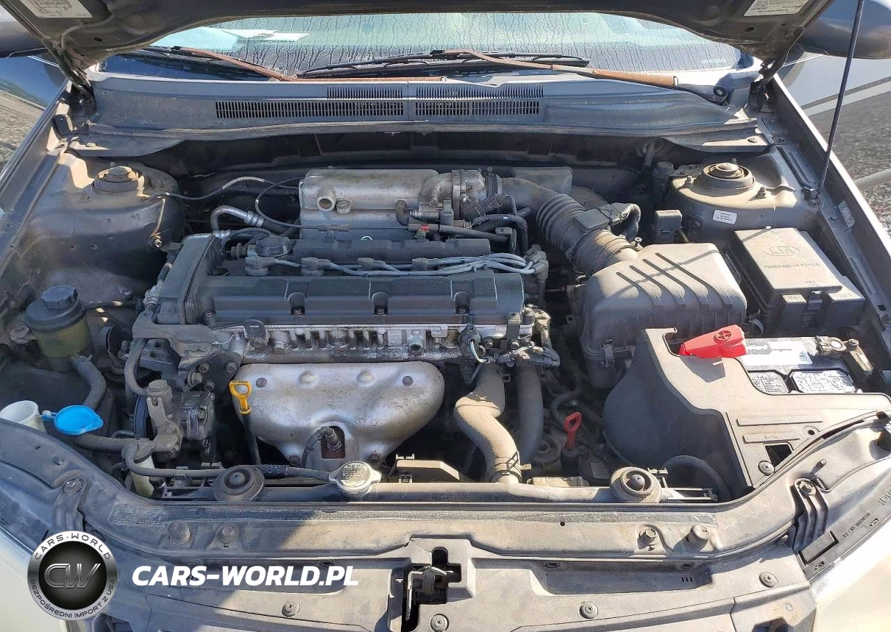 2005 Kia Spectra Lx VIN:KNAFE121755171486 - 11