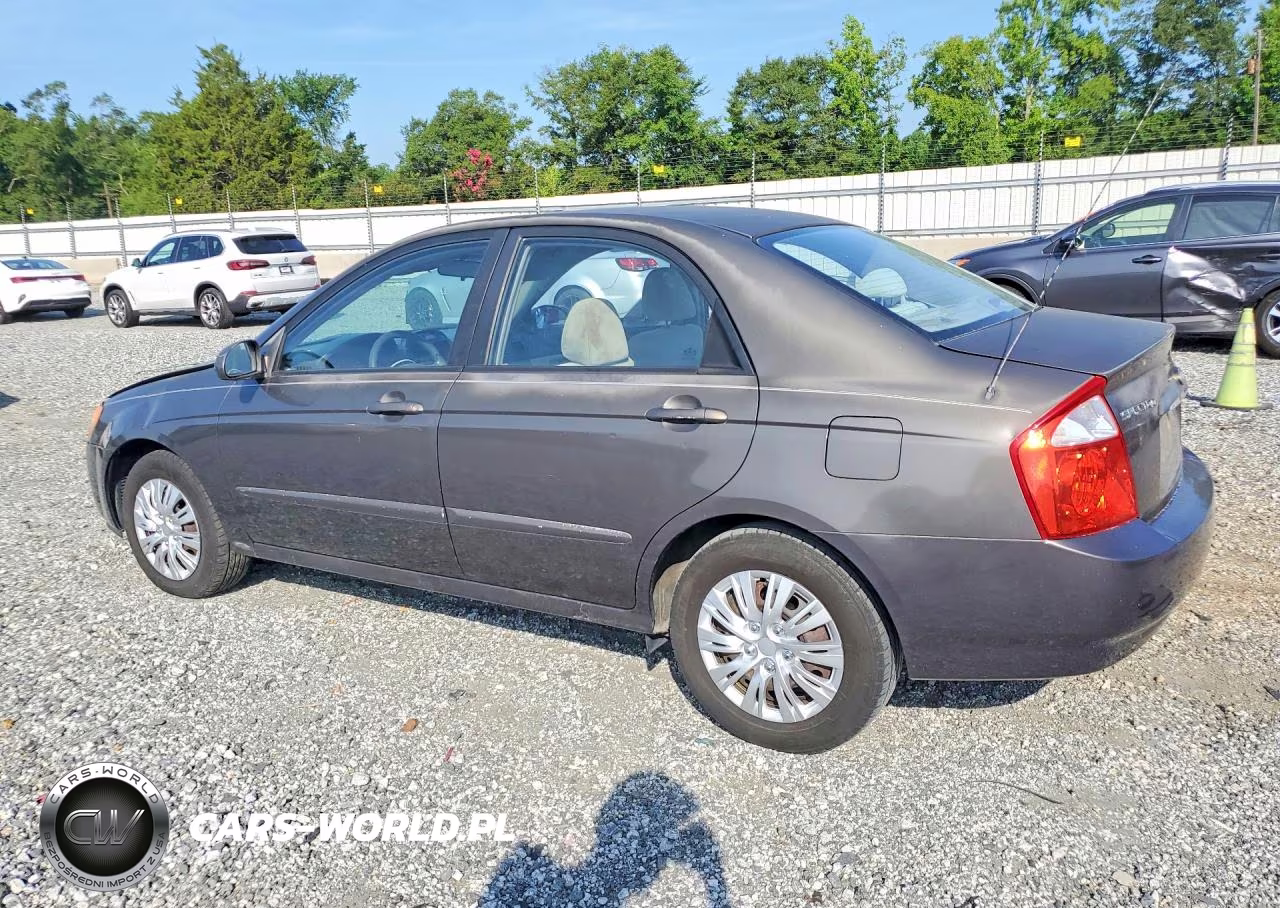 2005 Kia Spectra Lx VIN:KNAFE121755171486 - 2