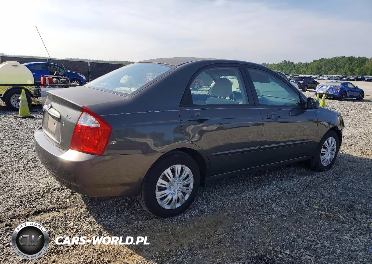 2005 Kia Spectra Lx VIN:KNAFE121755171486 - 3