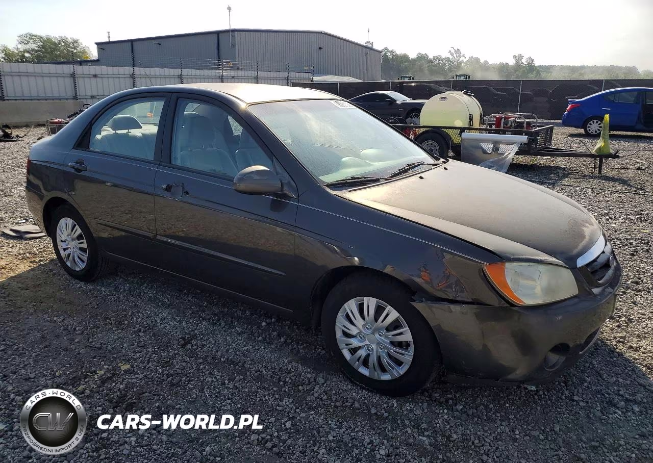 2005 Kia Spectra Lx VIN:KNAFE121755171486 - 4