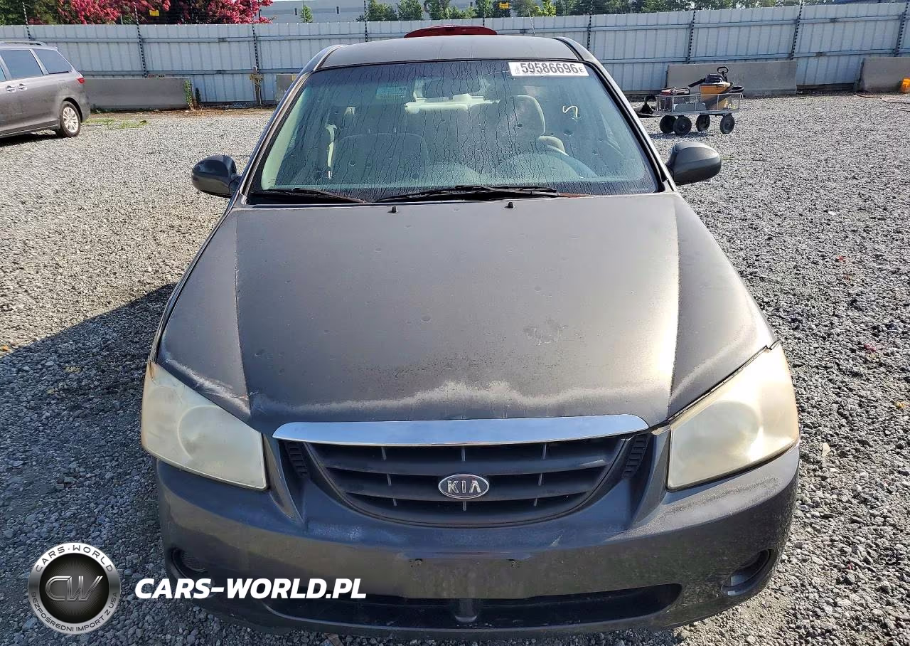 2005 Kia Spectra Lx VIN:KNAFE121755171486 - 5