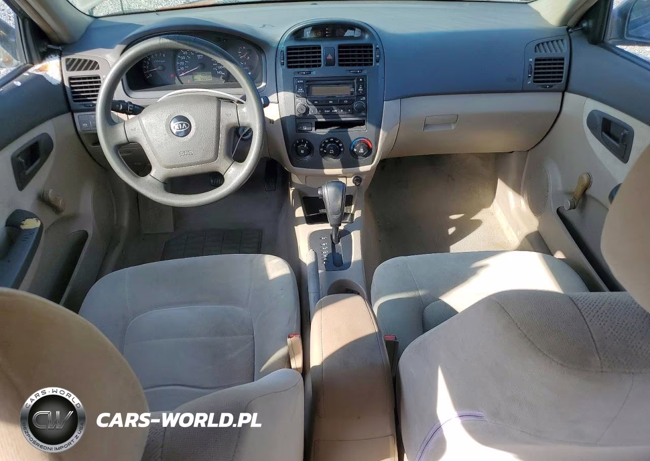 2005 Kia Spectra Lx VIN:KNAFE121755171486 - 8