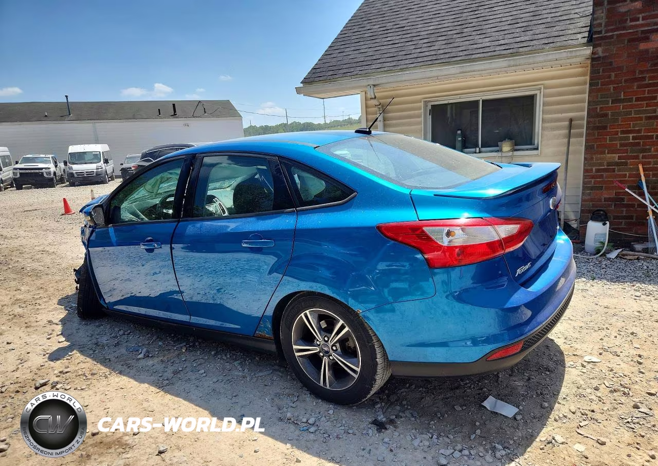 2014 Ford Focus Se VIN:1FADP3F28EL428496 - 2