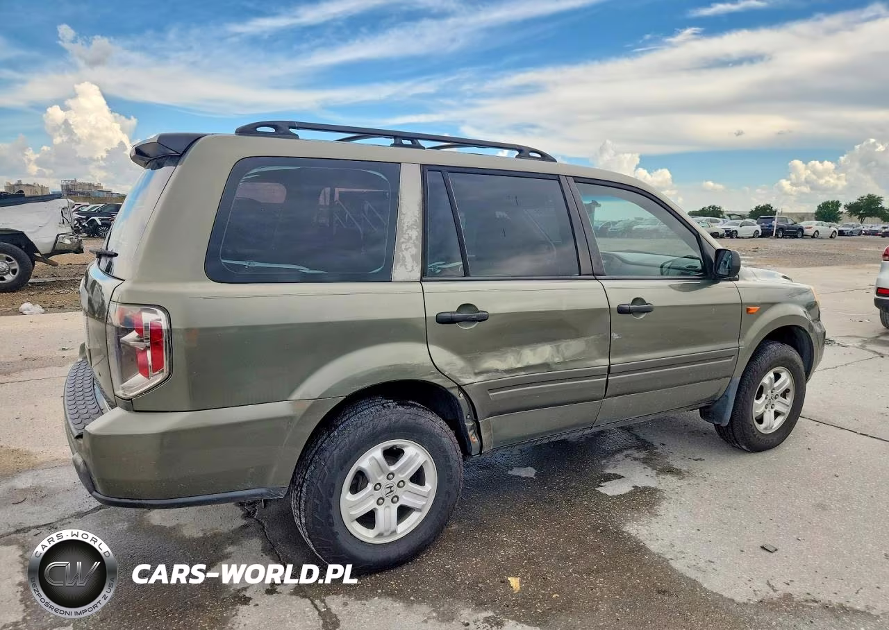 2007 Honda Pilot Lx VIN:5FNYF28147B006020 - 3
