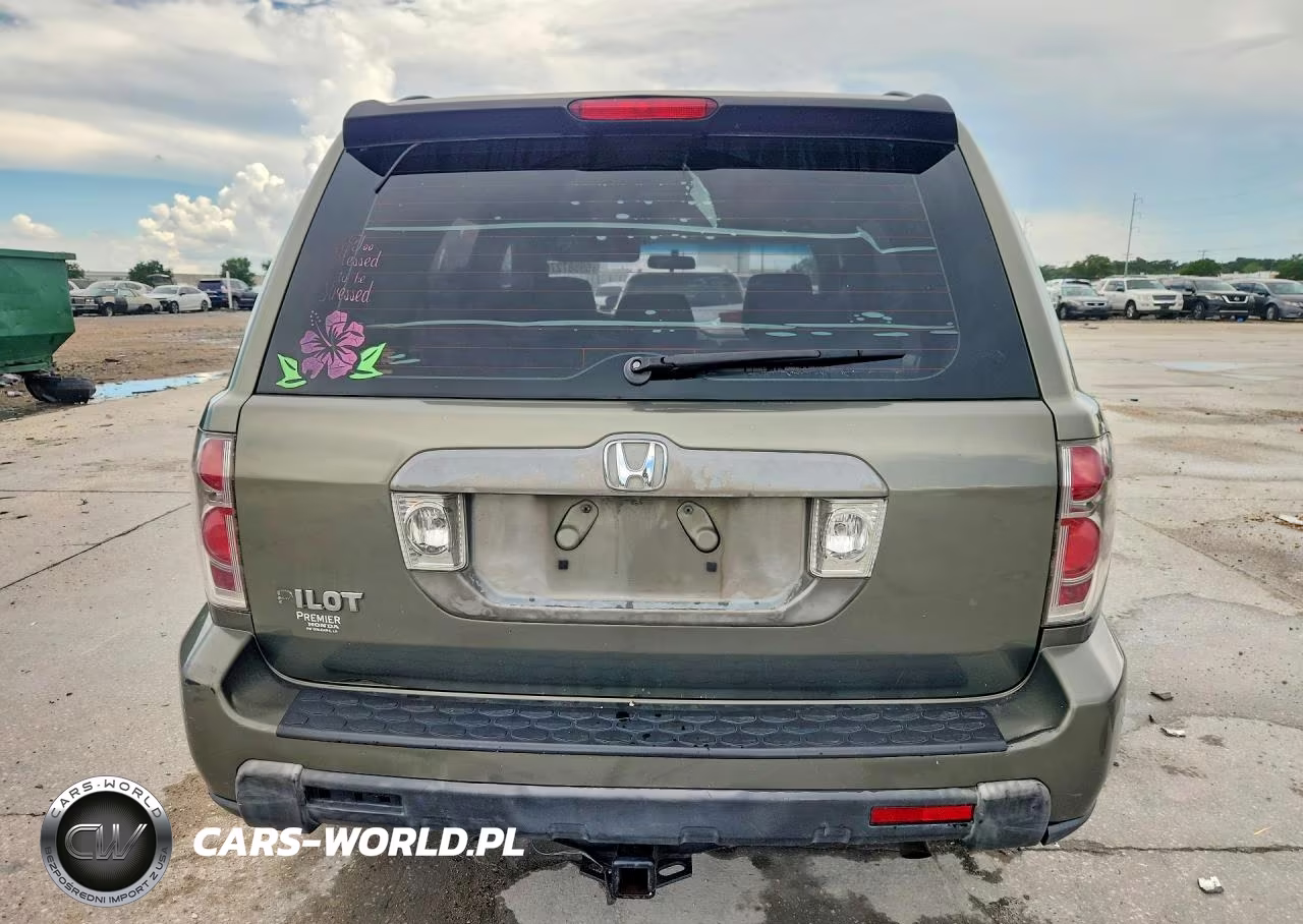 2007 Honda Pilot Lx VIN:5FNYF28147B006020 - 6