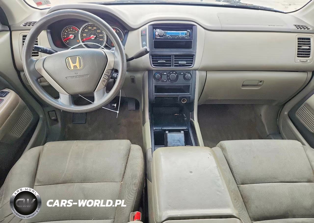 2007 Honda Pilot Lx VIN:5FNYF28147B006020 - 8