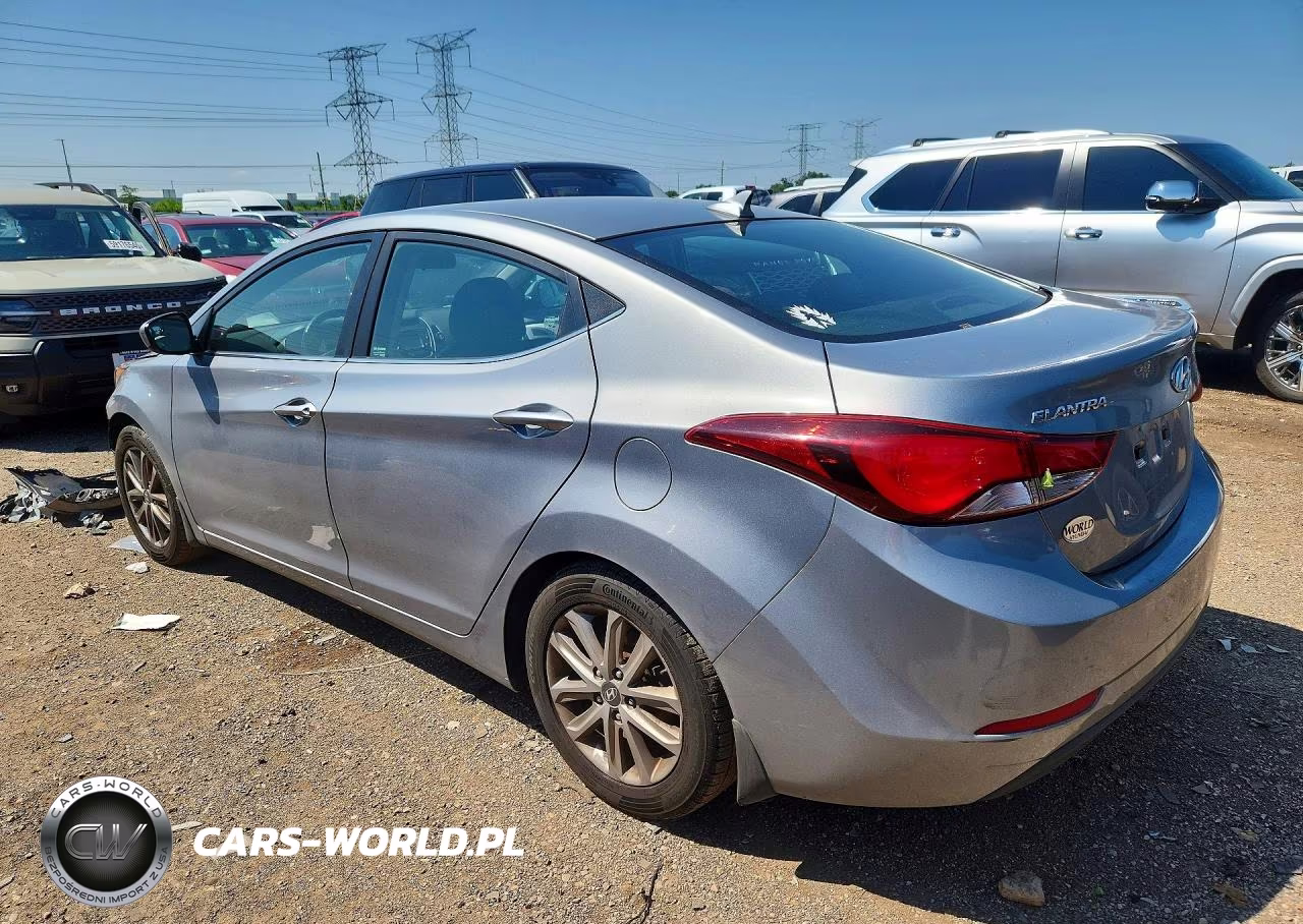 2015 Hyundai Elantra Se VIN:KMHDH4AE4FU297735 - 2