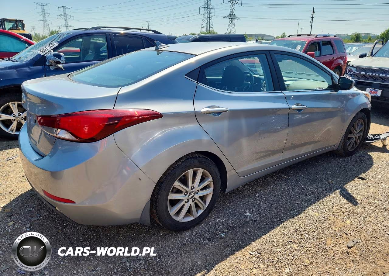 2015 Hyundai Elantra Se VIN:KMHDH4AE4FU297735 - 3