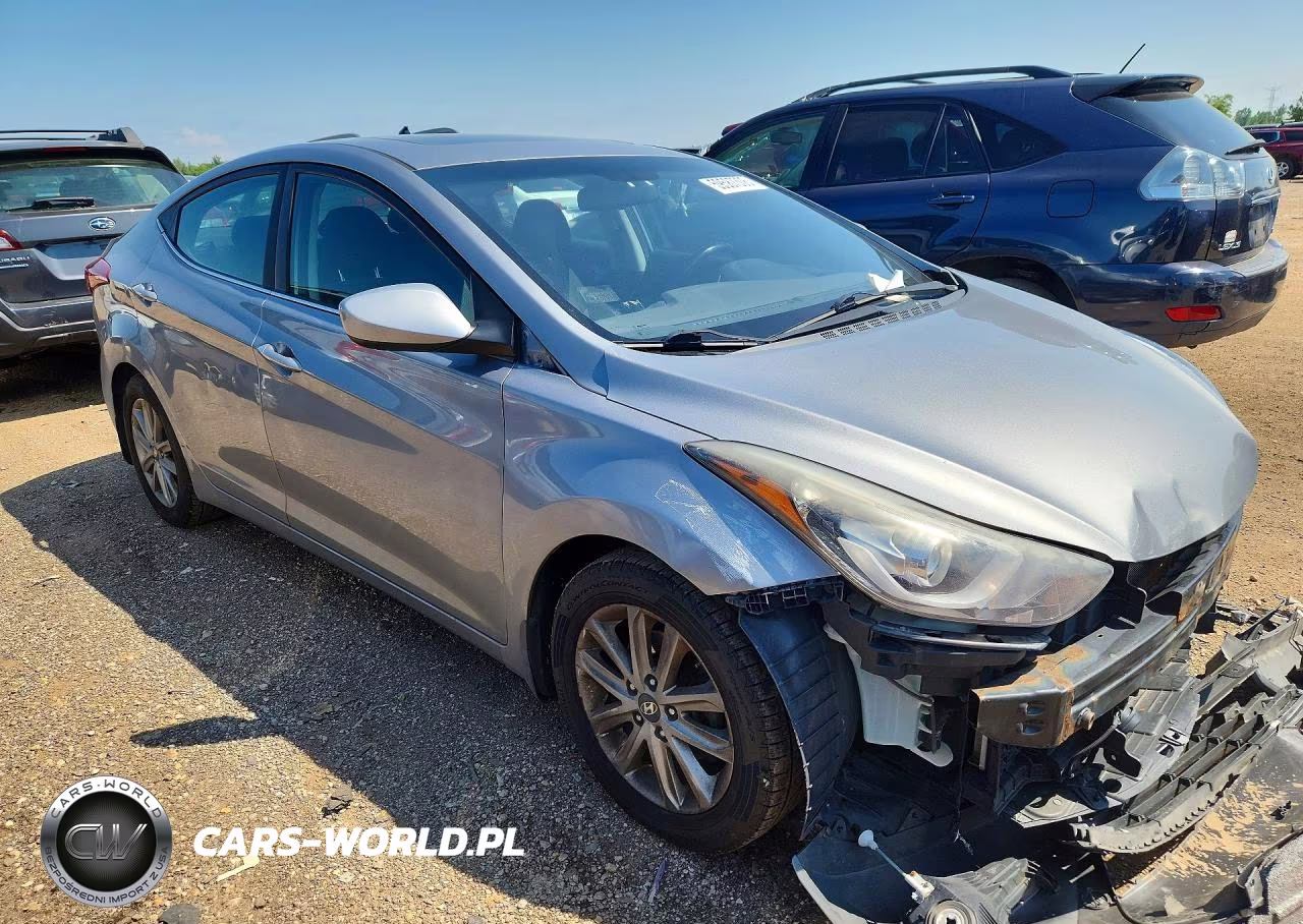 2015 Hyundai Elantra Se VIN:KMHDH4AE4FU297735 - 4