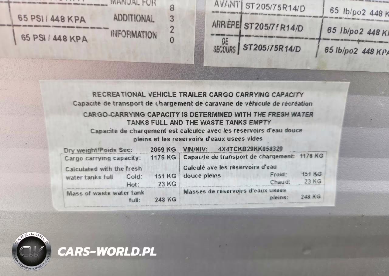2019 Forest River Grey Wolf Camper VIN:4X4TCKB29KK058320 - 10