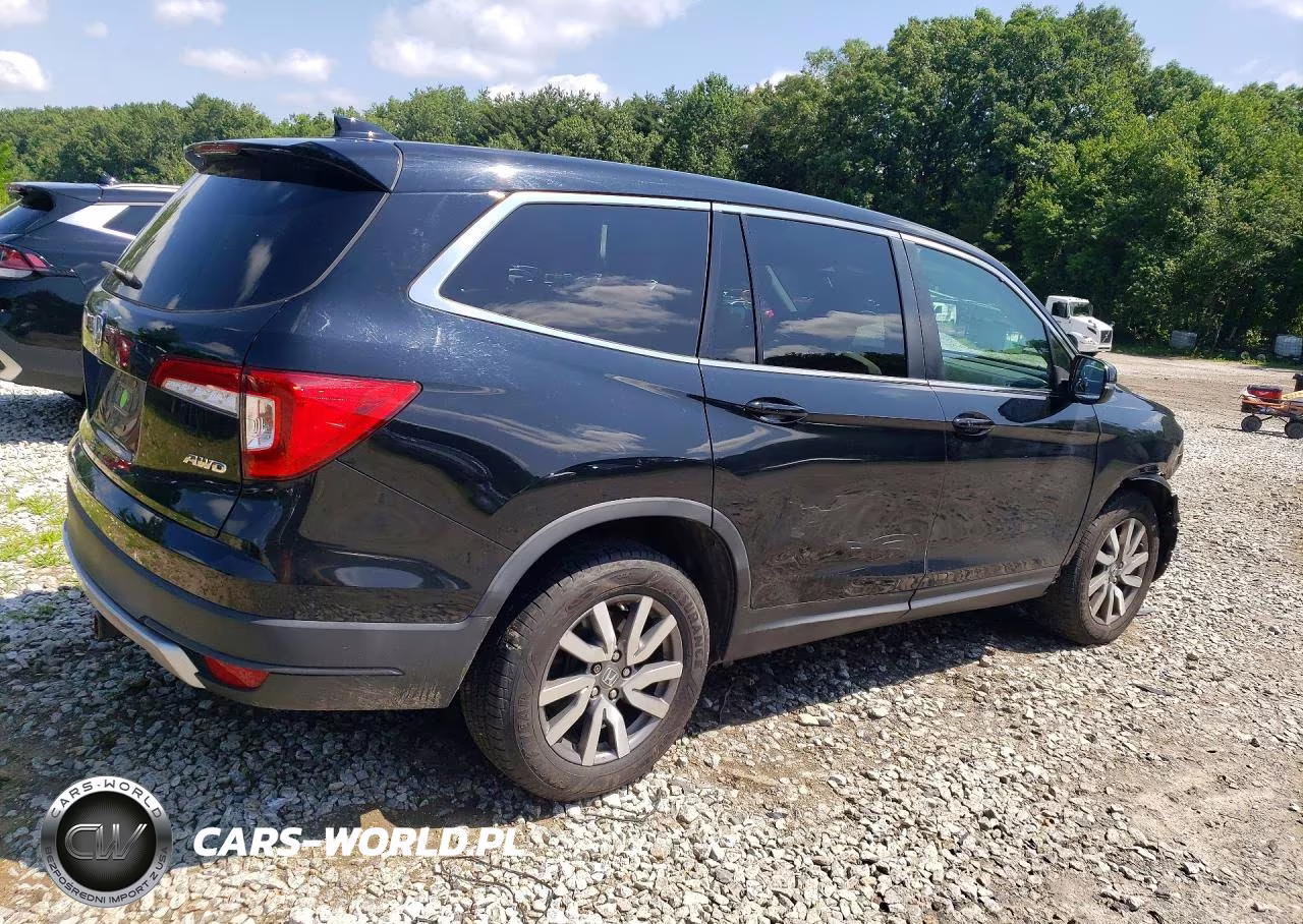 2019 Honda Pilot Ex VIN:5FNYF6H34KB033316 - 3