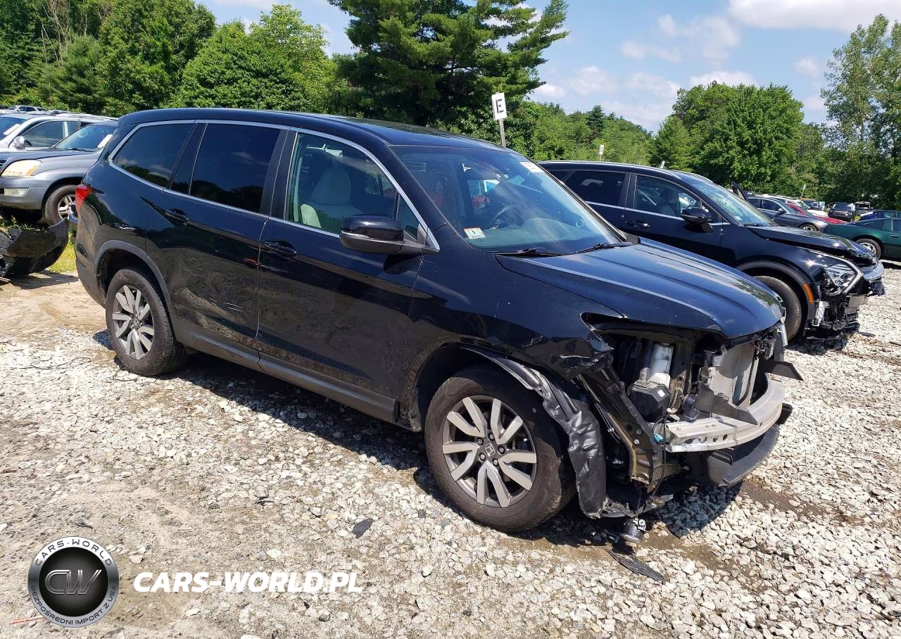 2019 Honda Pilot Ex VIN:5FNYF6H34KB033316 - 4