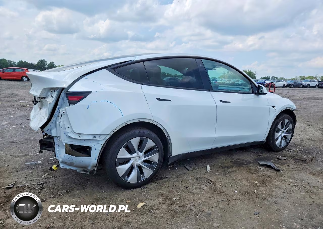 2020 Tesla Model Y VIN:5YJYGDEEXLF036245 - 3