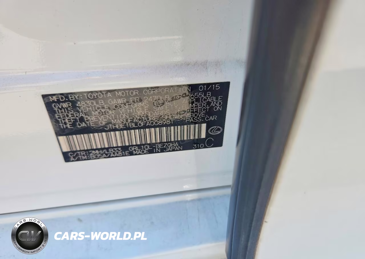 2015 Lexus Gs 350 VIN:JTHBE1BL0FA008981 - 13