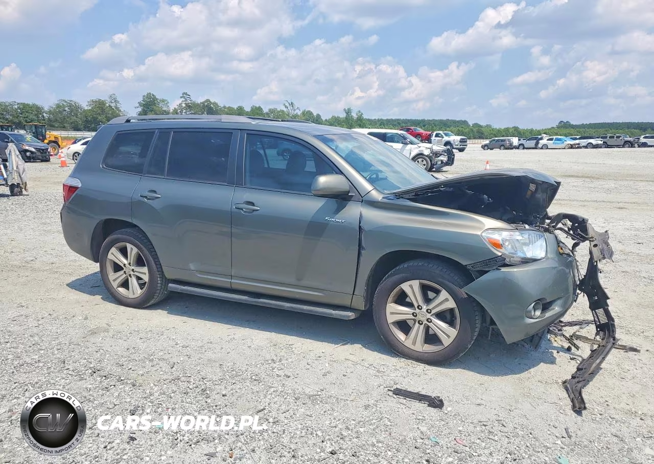 2008 Toyota Highlander Sport VIN:JTEDS43AX82004320 - 4