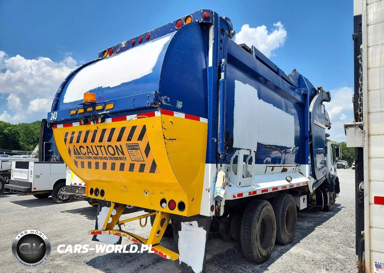 2015 Mack Mru613 Refuse Truck VIN:1M2AV02CXFM012246 - 4