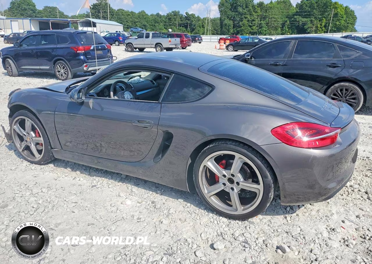 2015 Porsche Cayman S VIN:WP0AB2A85FK184055 - 2