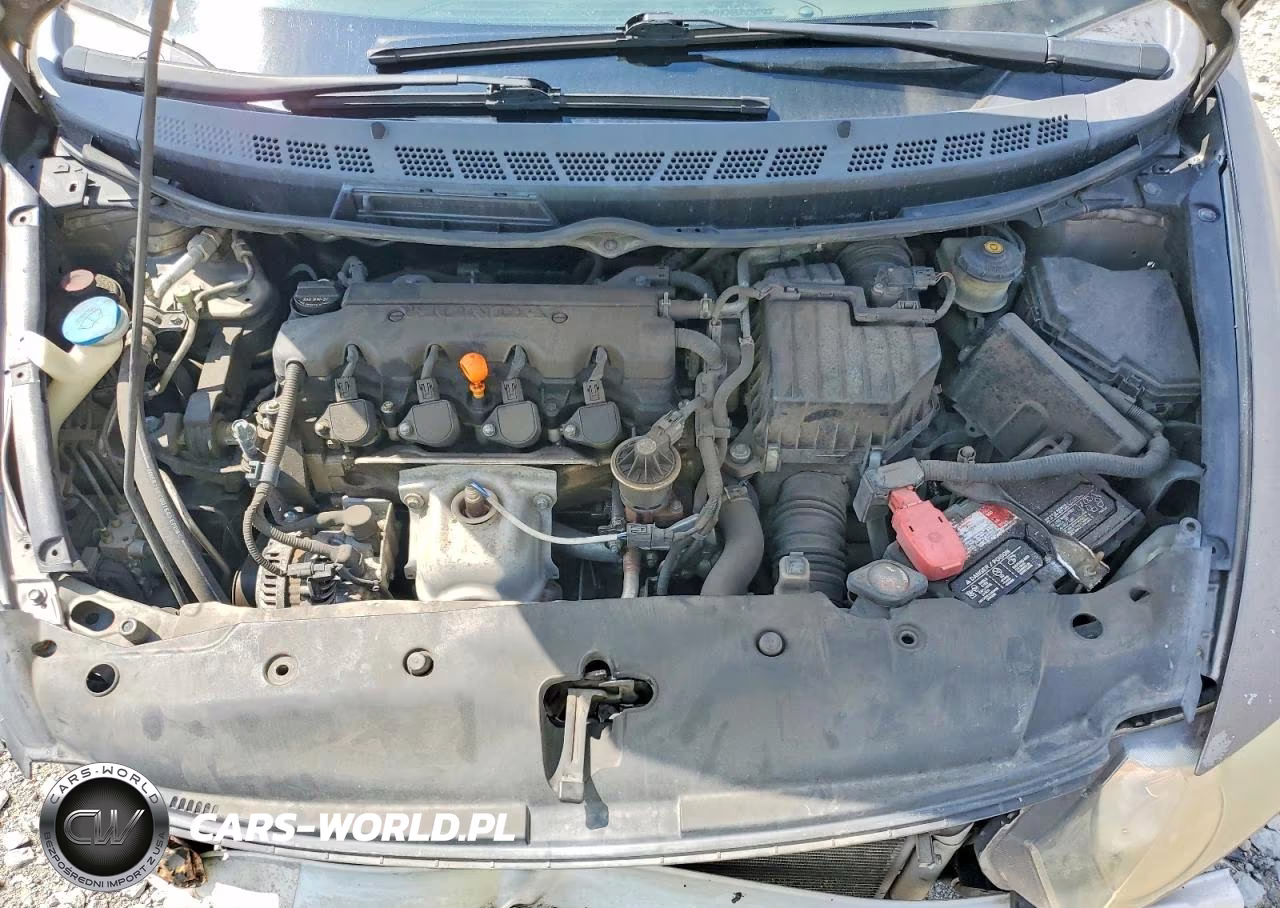 2008 Honda Civic Lx VIN:JHMFA16598S001324 - 11