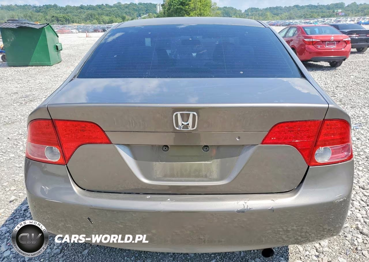 2008 Honda Civic Lx VIN:JHMFA16598S001324 - 6
