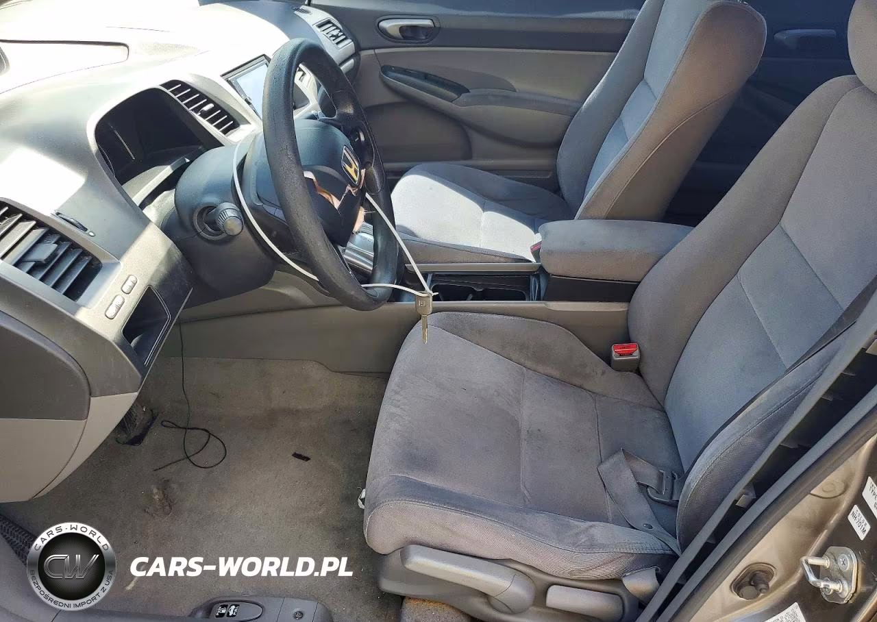 2008 Honda Civic Lx VIN:JHMFA16598S001324 - 7