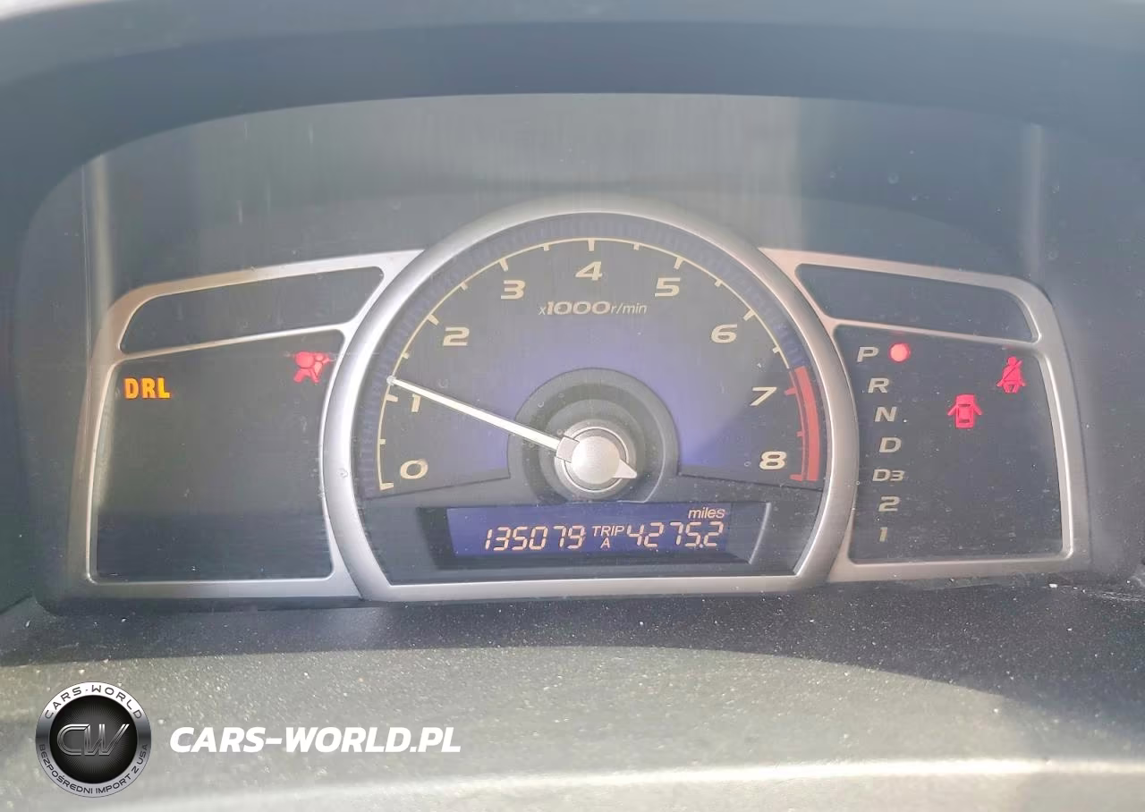 2008 Honda Civic Lx VIN:JHMFA16598S001324 - 9