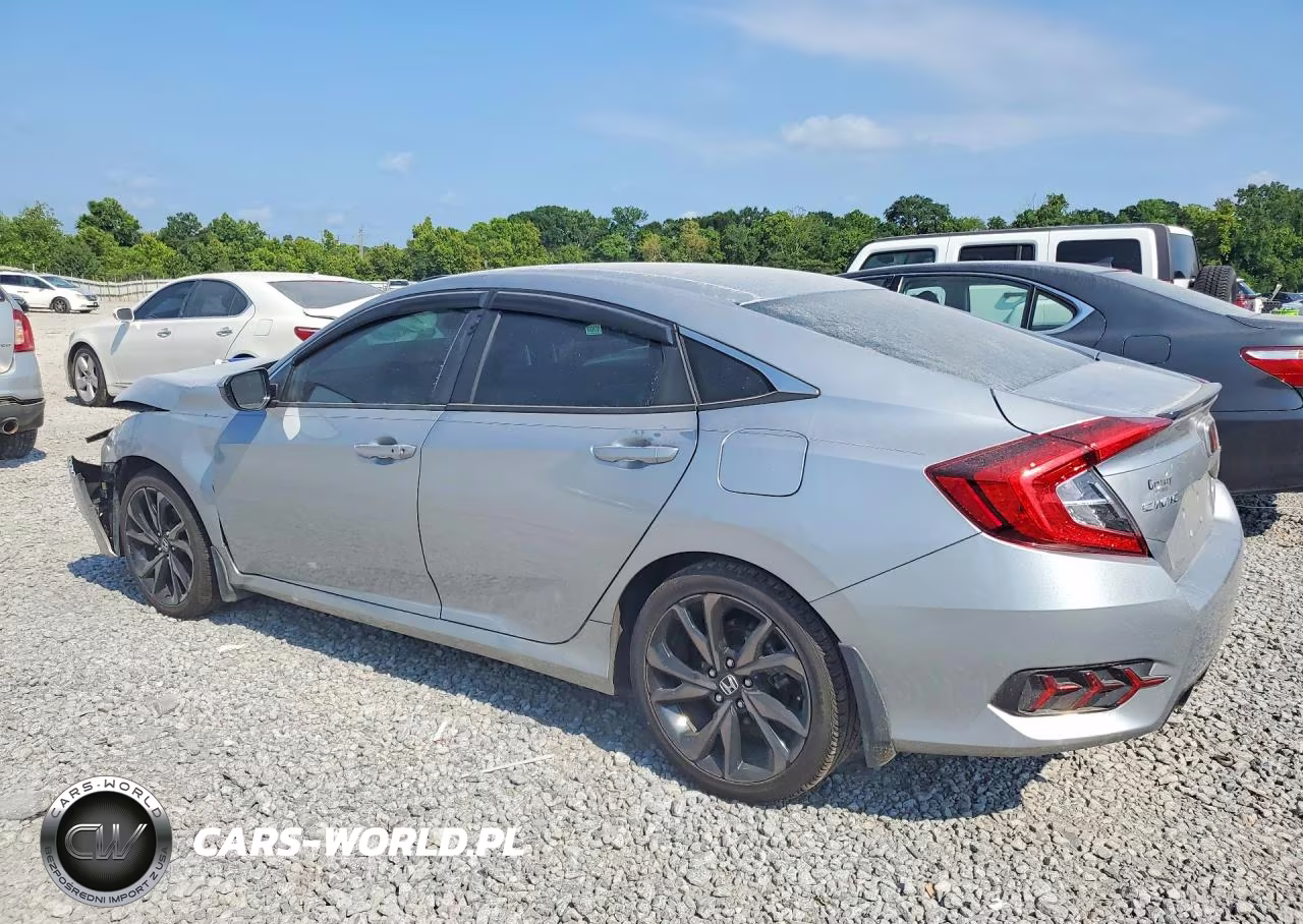 2020 Honda Civic Sport VIN:19XFC2F87LE009946 - 2