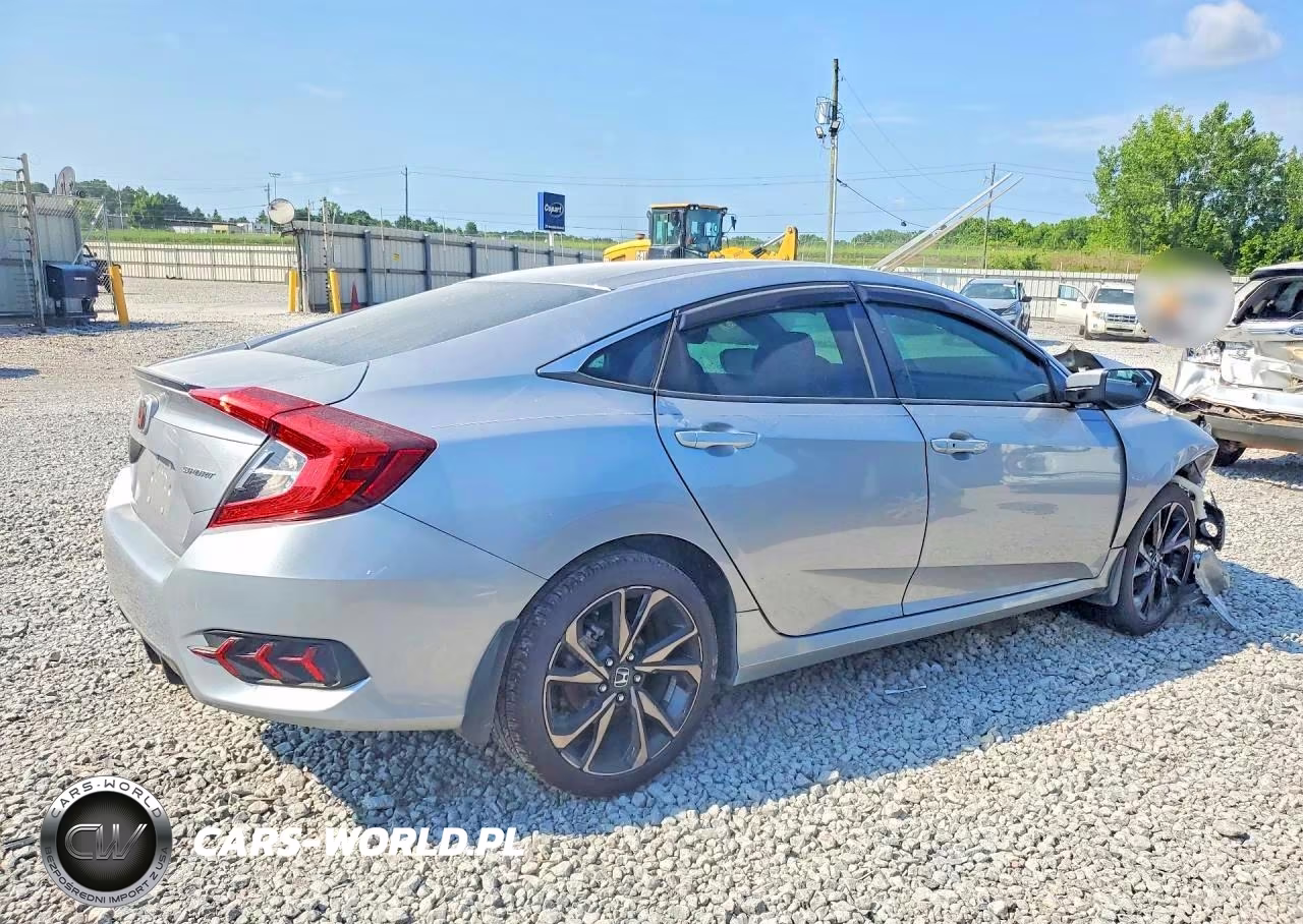 2020 Honda Civic Sport VIN:19XFC2F87LE009946 - 3