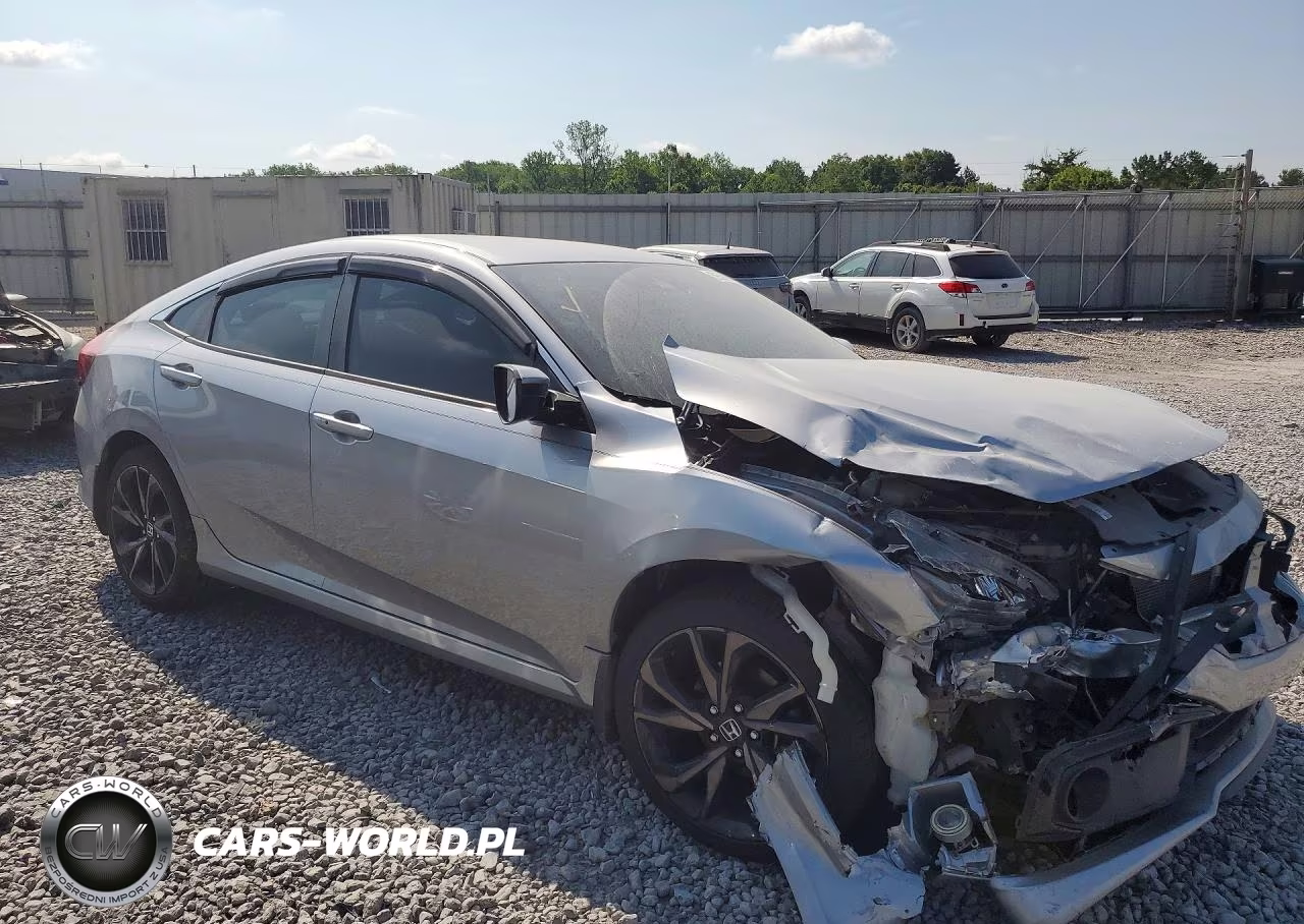 2020 Honda Civic Sport VIN:19XFC2F87LE009946 - 4