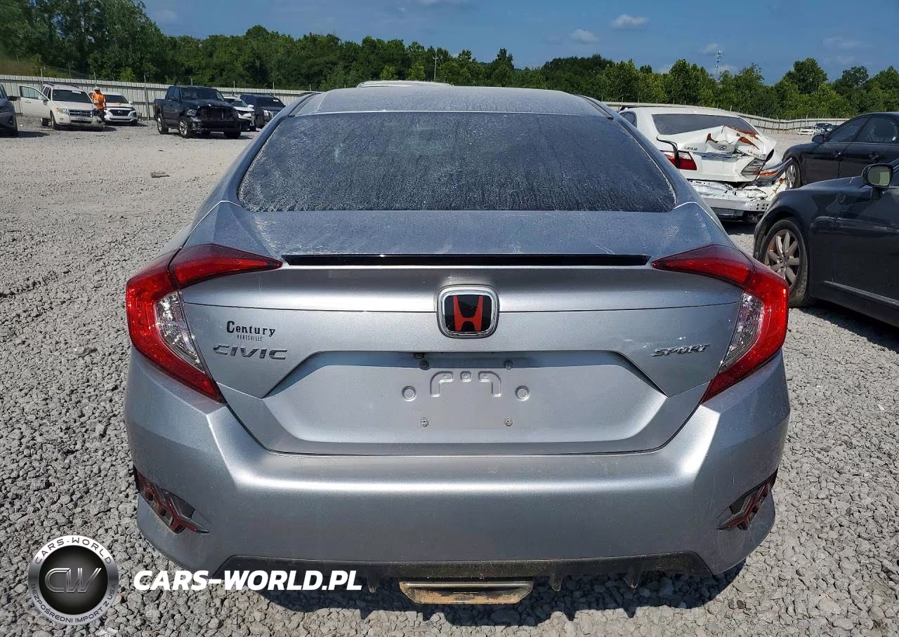 2020 Honda Civic Sport VIN:19XFC2F87LE009946 - 6