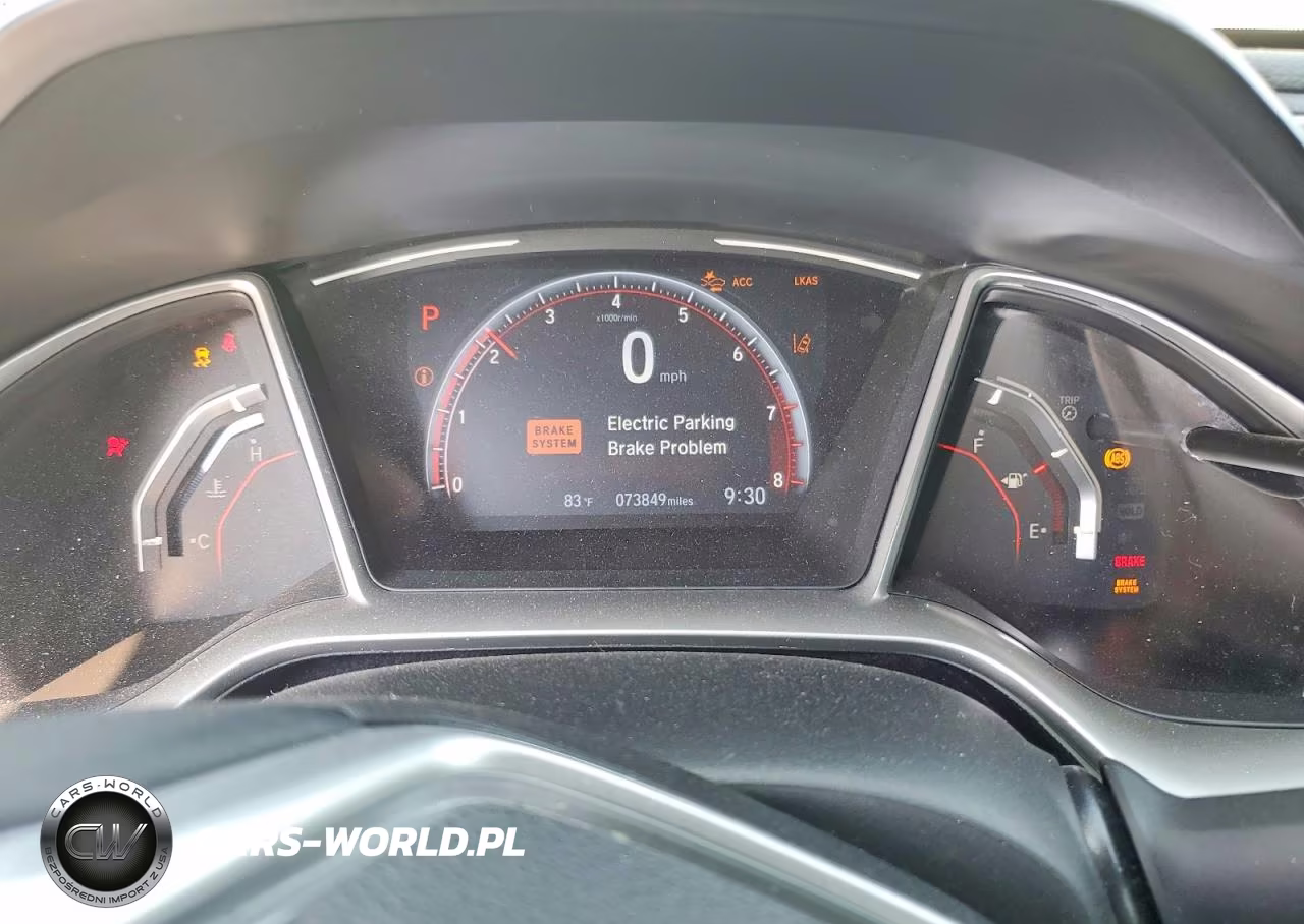 2020 Honda Civic Sport VIN:19XFC2F87LE009946 - 9