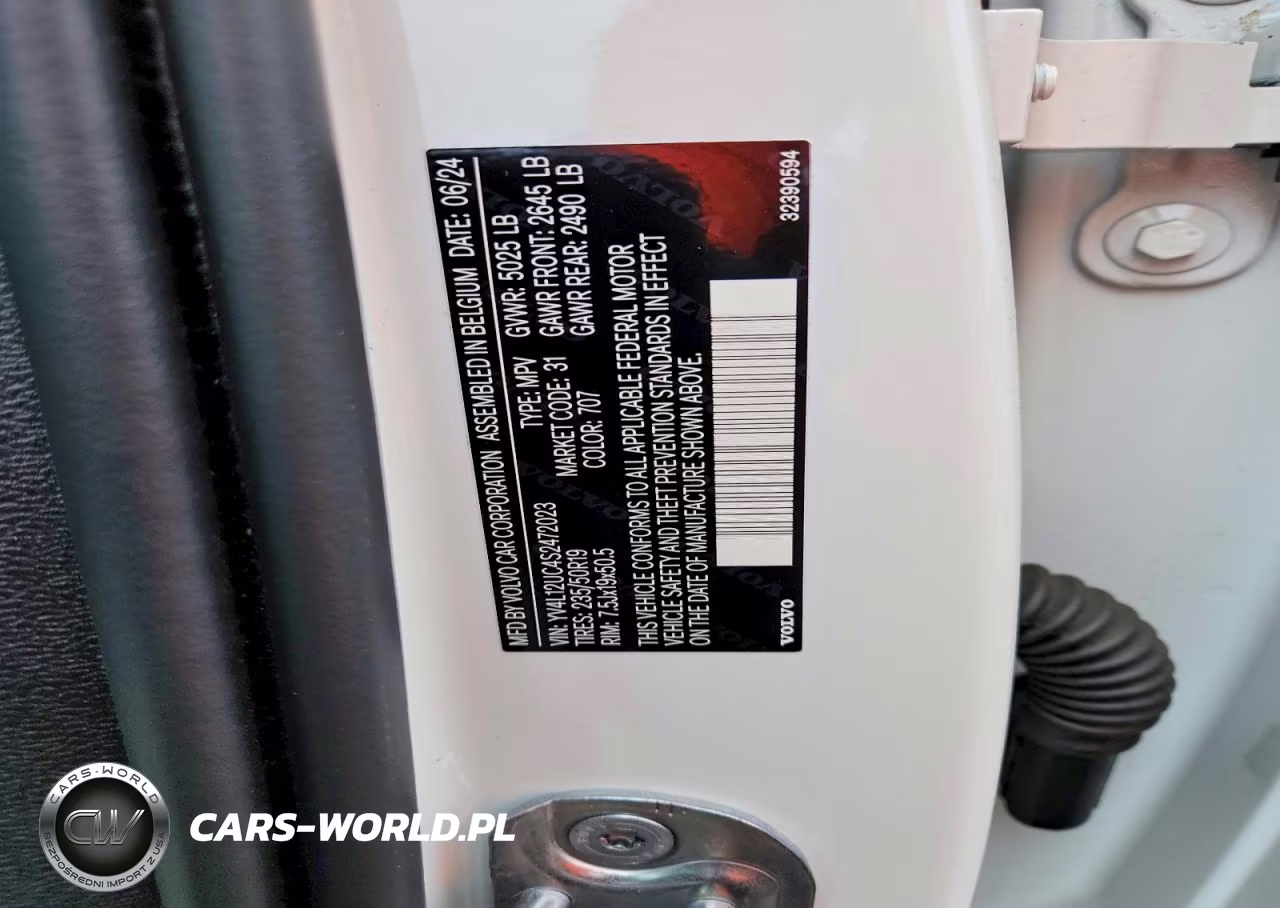 2025 Volvo Xc40 Plus VIN:YV4L12UC4S2472023 - 13