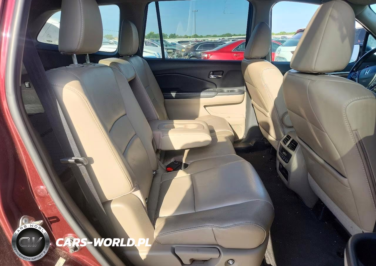 2016 Honda Pilot Exln VIN:5FNYF5H73GB022327 - 10