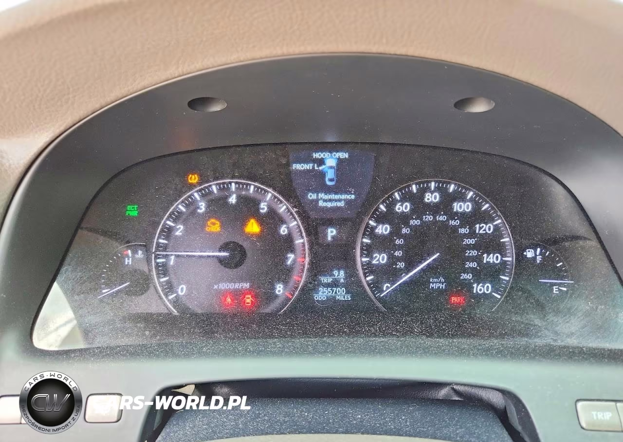 2012 Lexus Ls 460 VIN:JTHCL5EFXC5013889 - 9