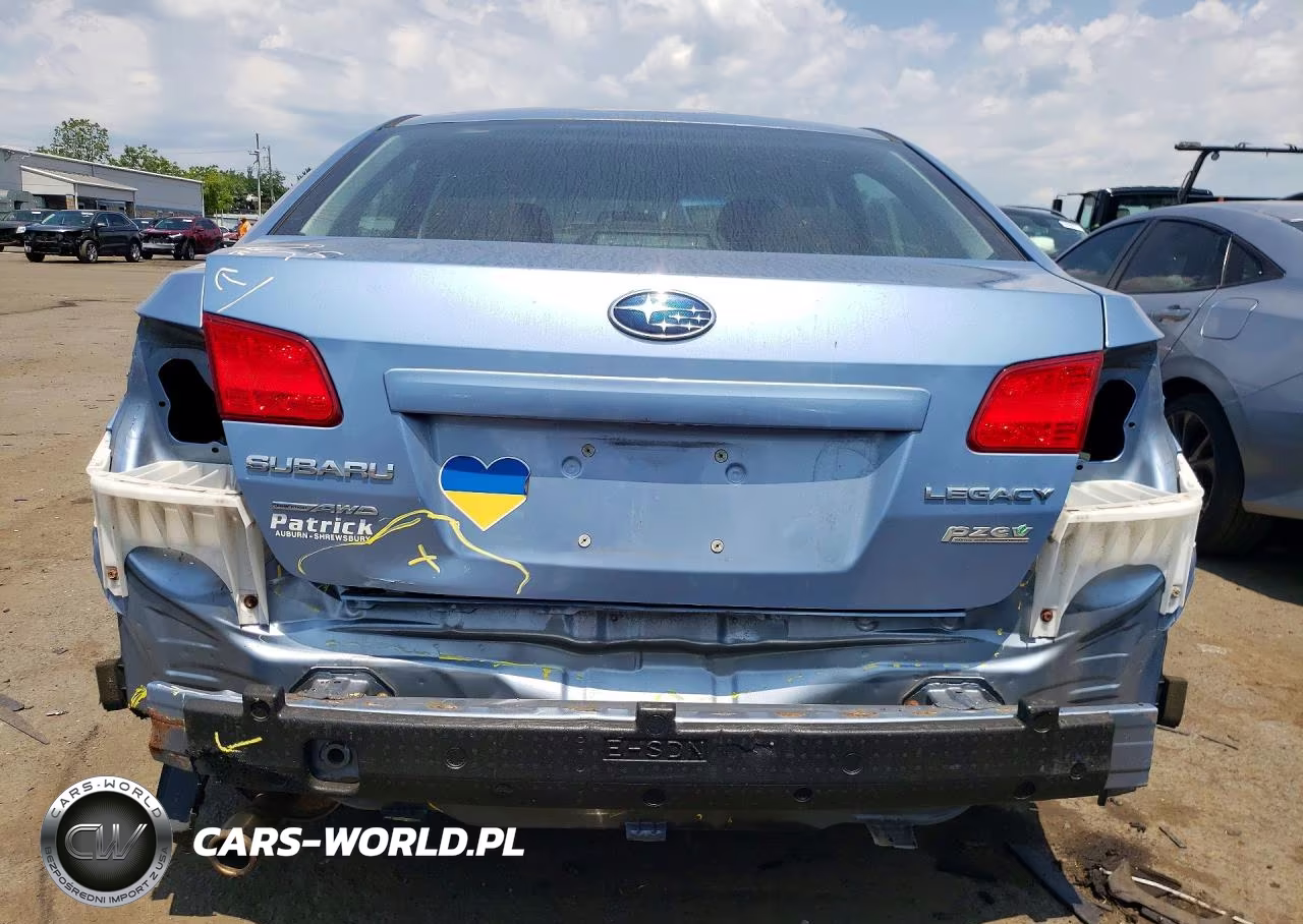 2012 Subaru Legacy 2.5I Premium VIN:4S3BMBC66C3038831 - 6