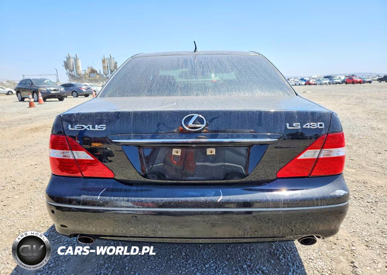 2005 Lexus Ls 430 VIN:JTHBN36F255017298 - 6