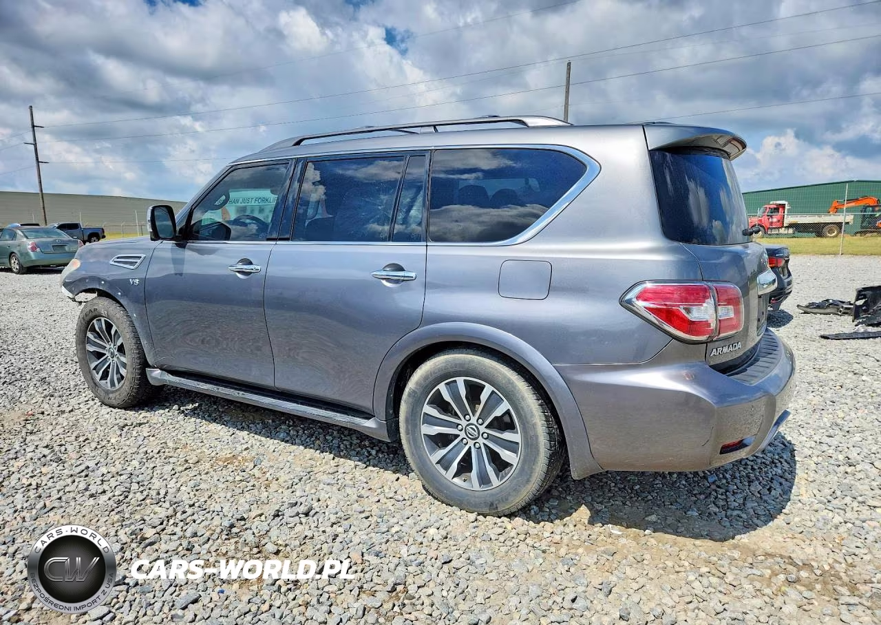 2017 Nissan Armada Sl VIN:JN8AY2ND8H9000098 - 2