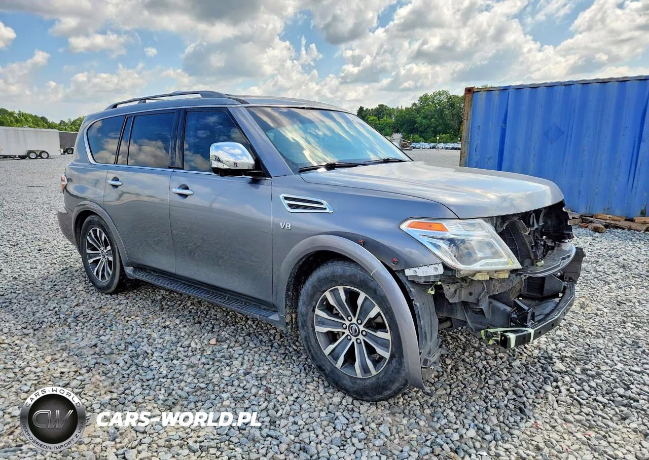 2017 Nissan Armada Sl VIN:JN8AY2ND8H9000098 - 4