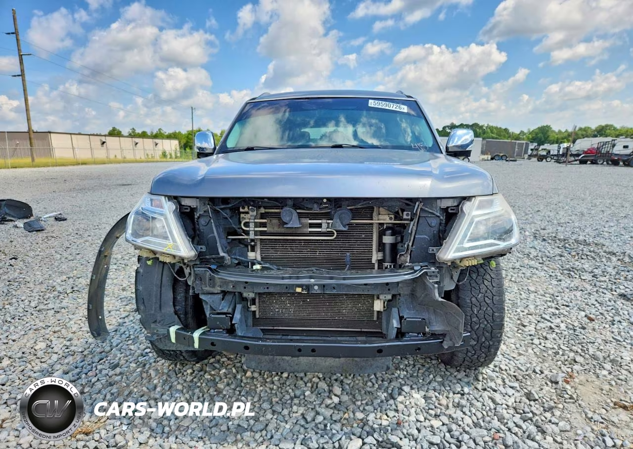 2017 Nissan Armada Sl VIN:JN8AY2ND8H9000098 - 5