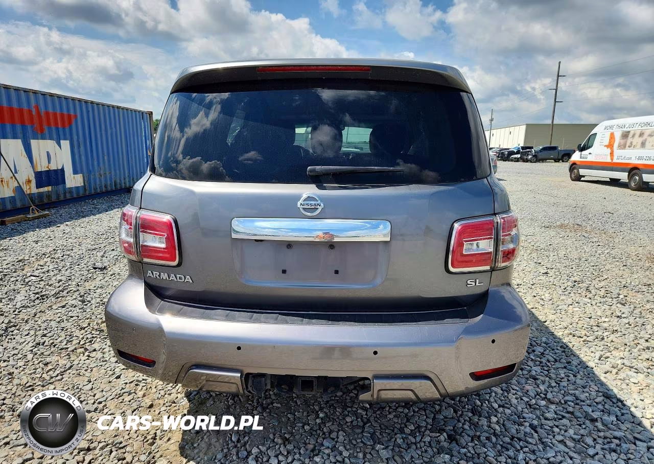 2017 Nissan Armada Sl VIN:JN8AY2ND8H9000098 - 6