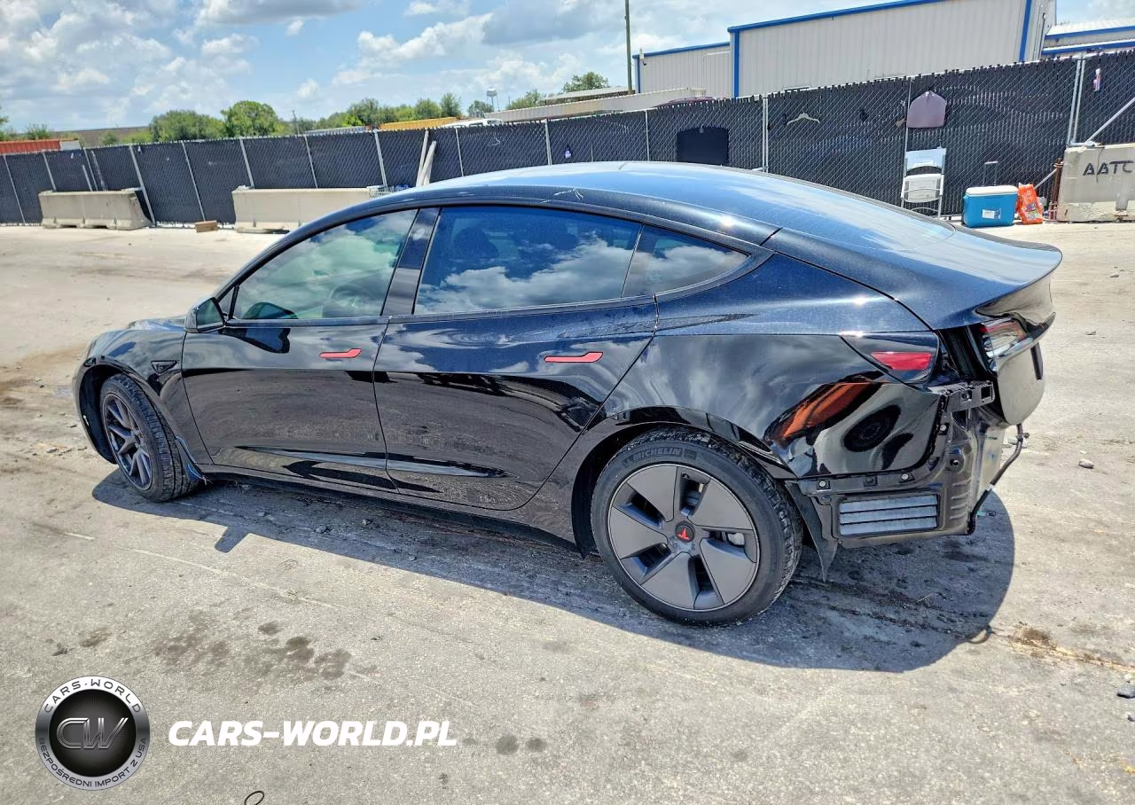 2022 Tesla Model 3 VIN:5YJ3E1EBXNF273163 - 2