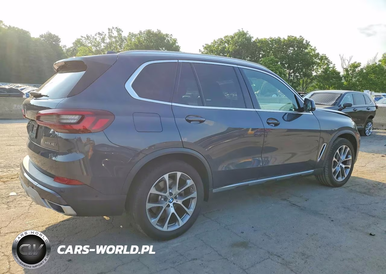 2021 BMW X5 xDrive40I VIN:5UXCR6C01M9F49436 - 3