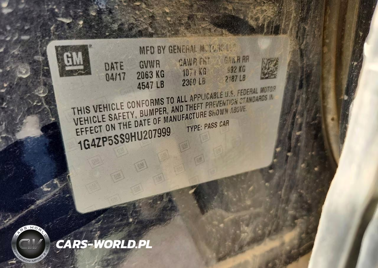 2017 Buick Lacrosse Essence VIN:1G4ZP5SS9HU207999 - 12