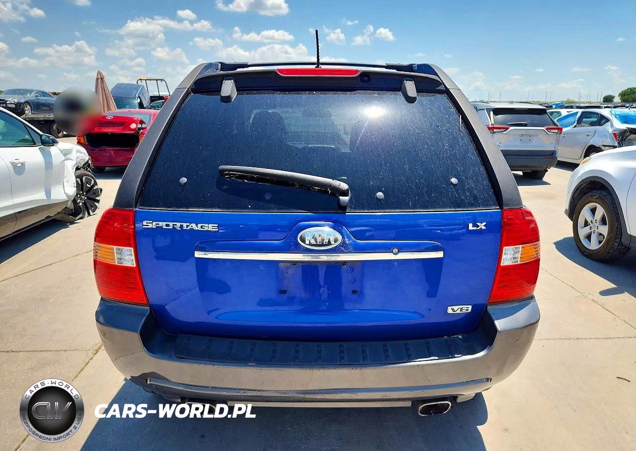 2007 Kia Sportage Lx VIN:KNDJF723577363110 - 6