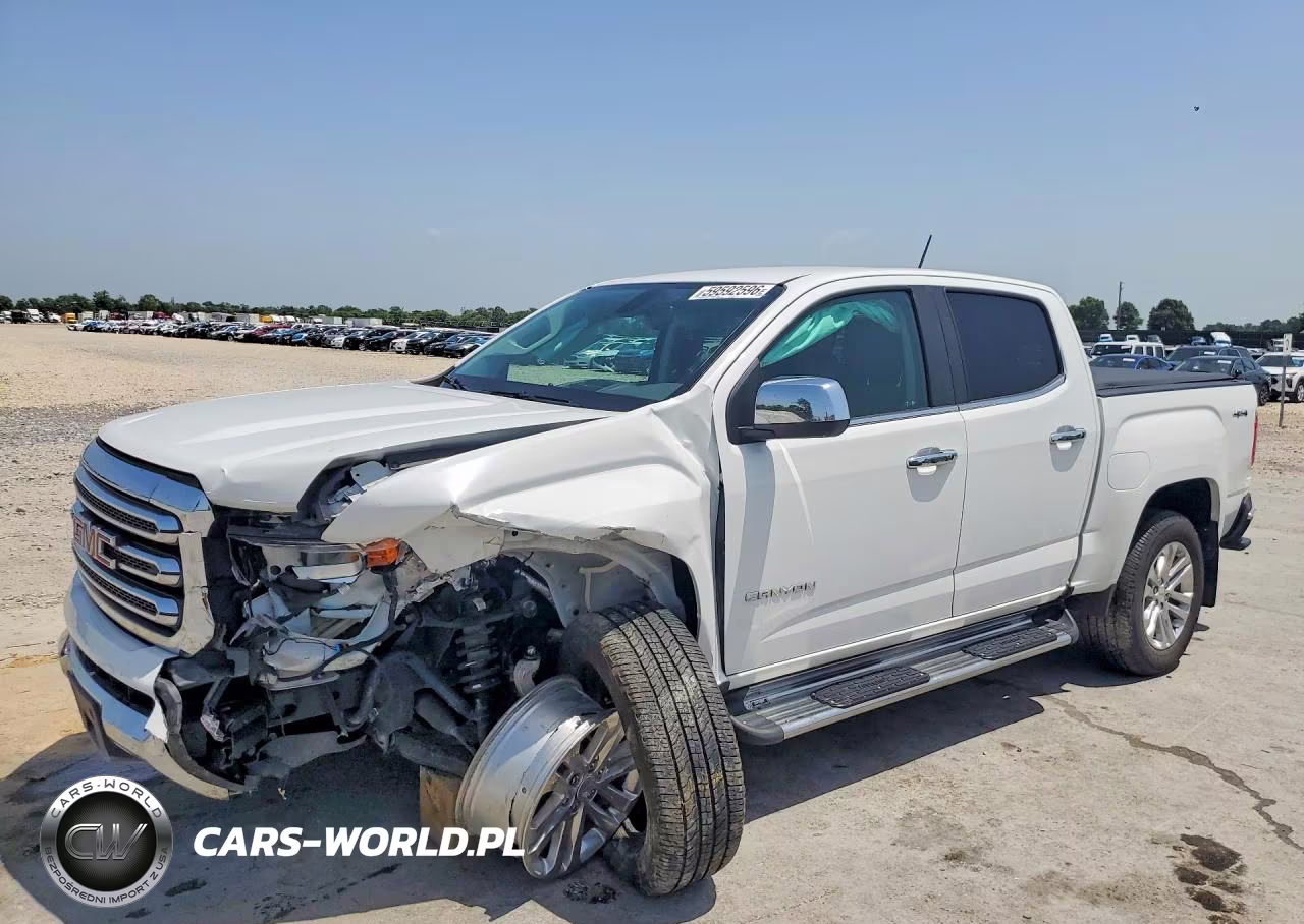 2017 GMC Canyon Slt VIN:1GTG6DEN5H1156078 - 1