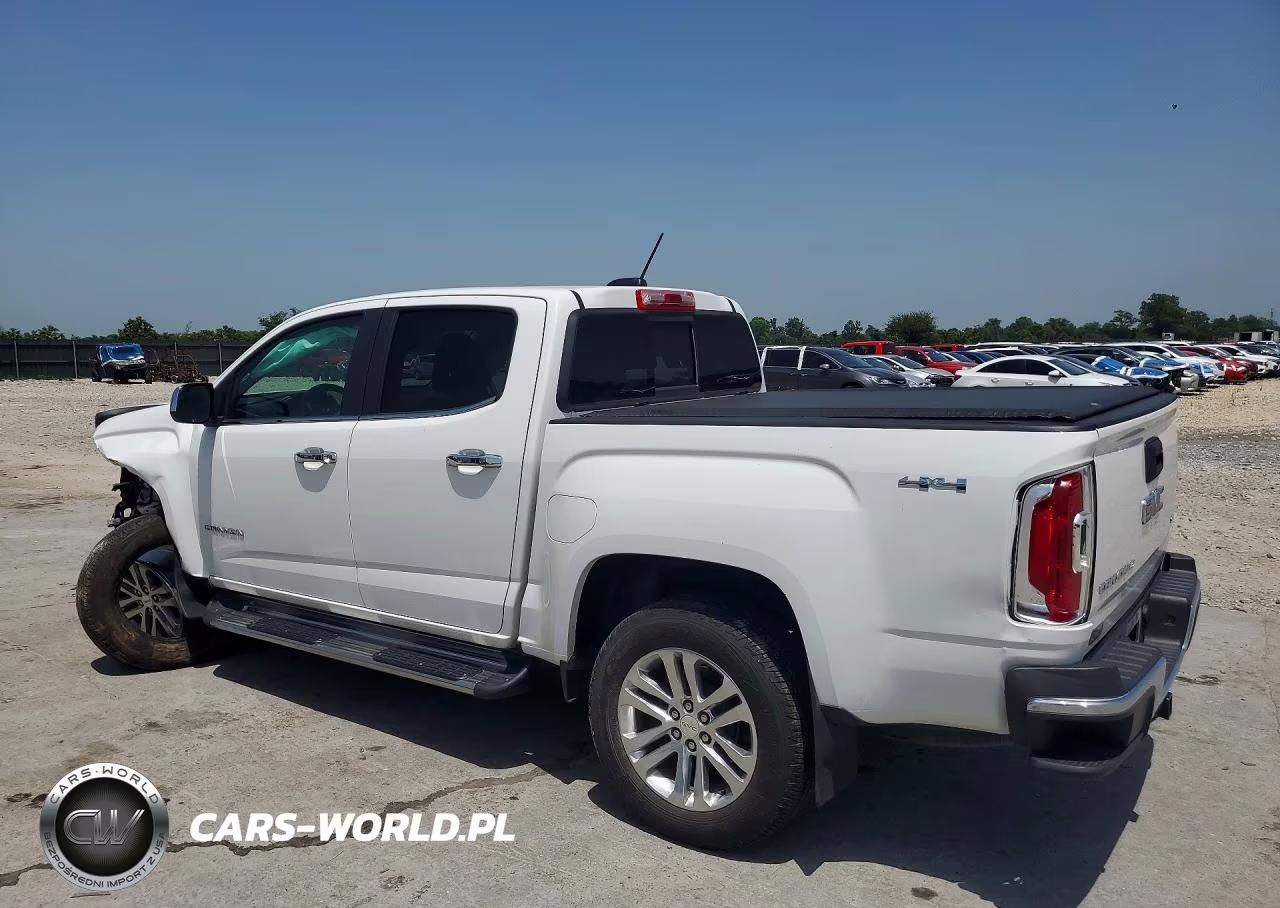 2017 GMC Canyon Slt VIN:1GTG6DEN5H1156078 - 2